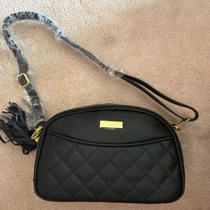 Joy&Iman Black Crossbody Bag Compact and Functional